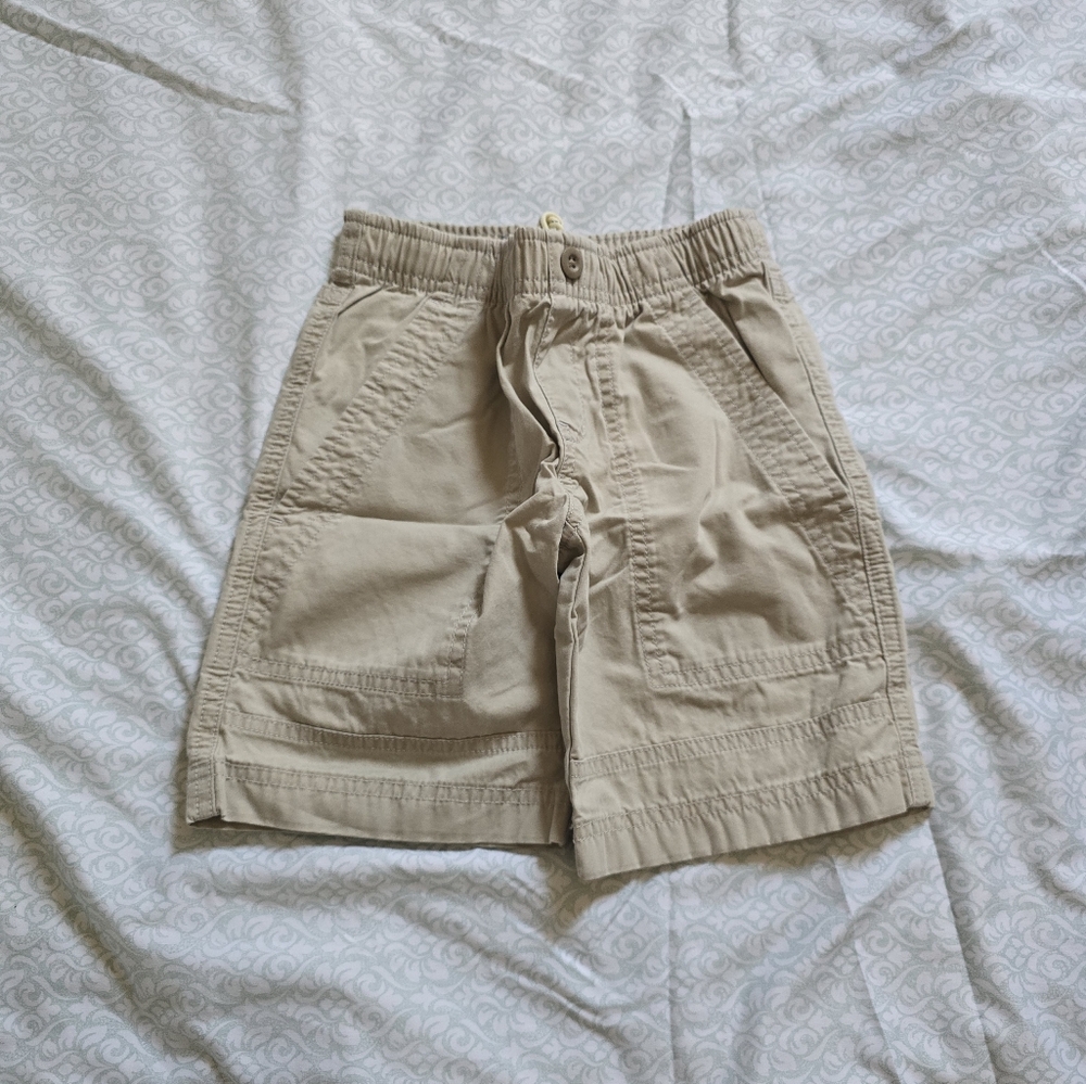 Lands End Boy's Beige Shorts Small (4)